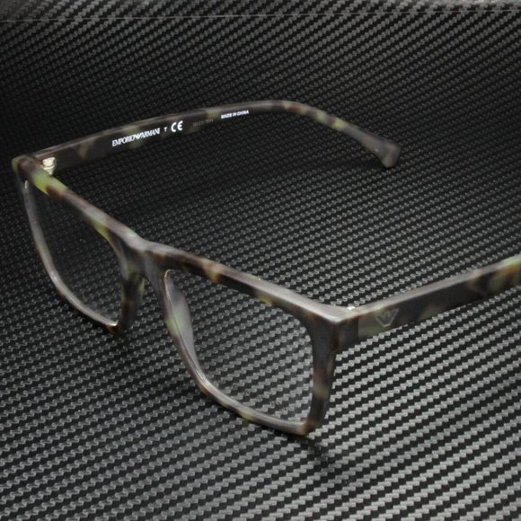 Emporio Armani Men's Green Havana Eyeglasses!